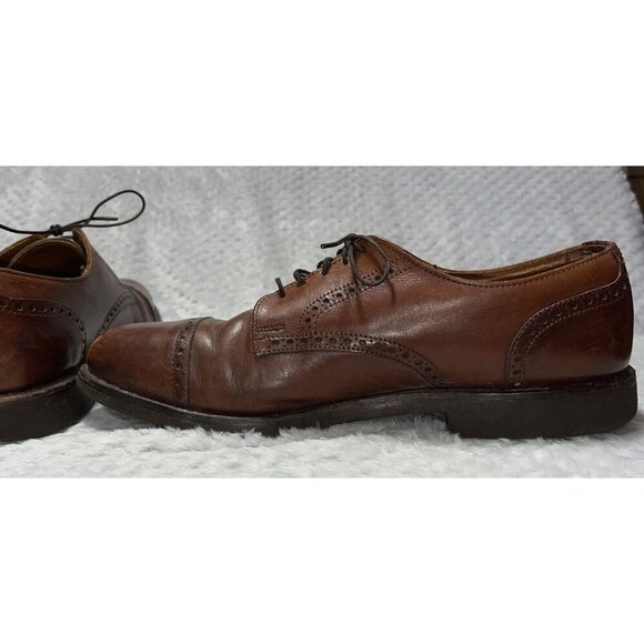Allen Edmonds Men’s Sz 11 Cap Toe Loafers Used Brown - Picture 5 of 9